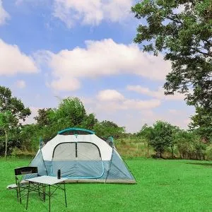 Vodotěsný táborový stan